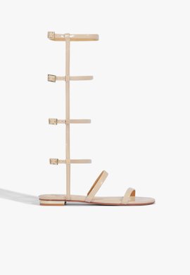 Bolsa Tote Tiracolo Camurça Nude