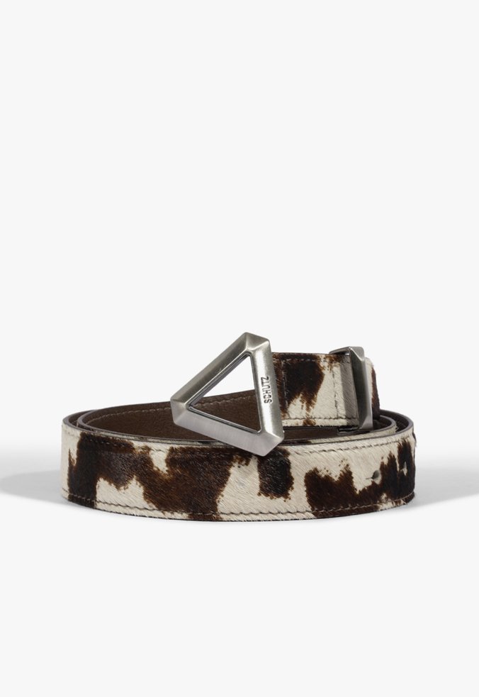 Cinto Bold Triangle Animal Print Cow