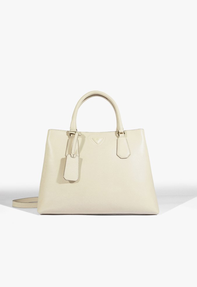 Bolsa Tote Grande Olie Couro Branca