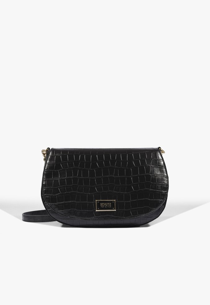 Bolsa Média Shoulder Preta