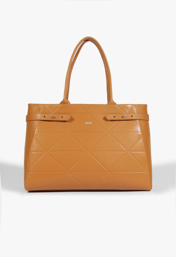 Bolsa Shopping Tracy Marrom-Clara