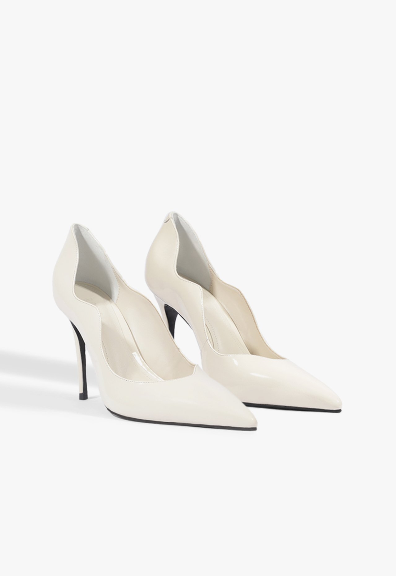 オフィーリア5 Scarpin Ophelia Couro Branco | Schutz