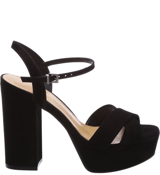 SANDÁLIA SALTO BLOCO TRENDY BLACK