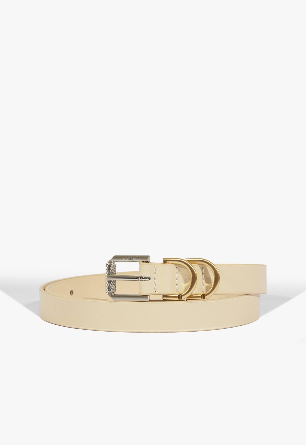 Cinto Médio Hari Couro Branco | Schutz