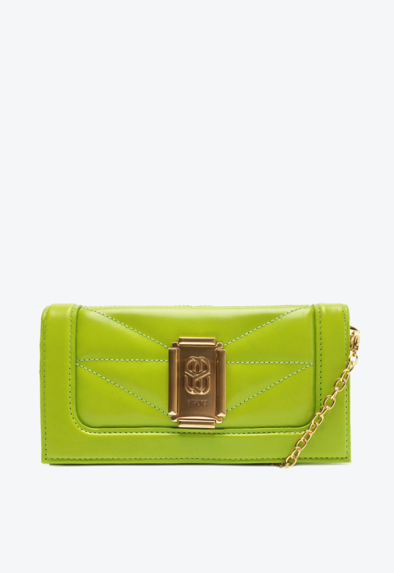 Bolsa Tiracolo Audrey Couro Verde | Schutz