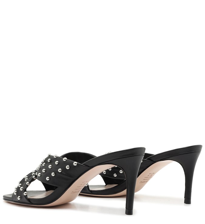 Sandália Mule Studs Black Sandália Mule Studs Black
