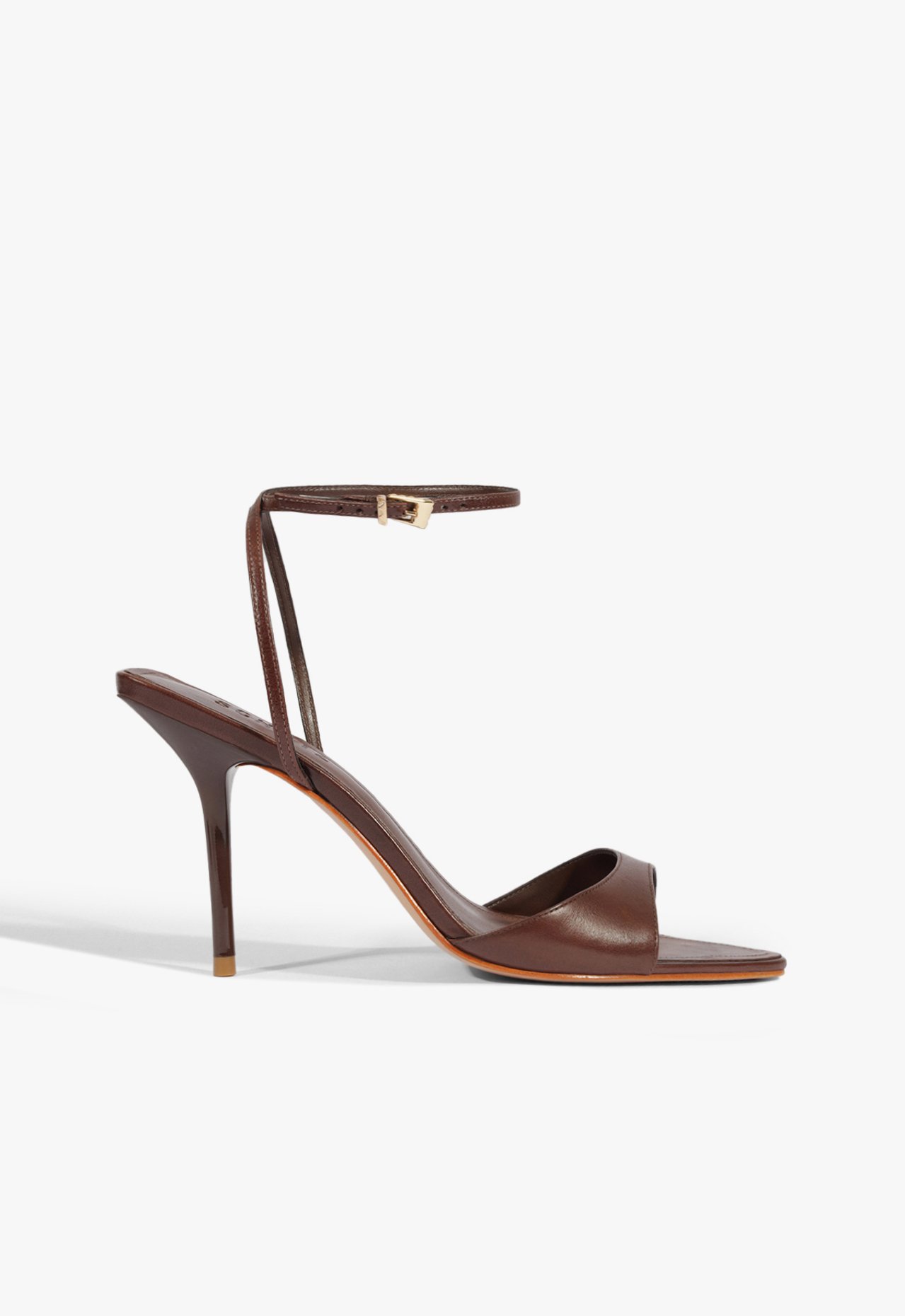 Vista 2 Sandália Salto Elodie Buckle Schutz Schutz BR Marrom Schutz BR Marrom