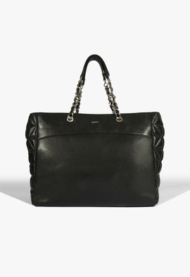Bolsa Shopping Elvie Couro Preta