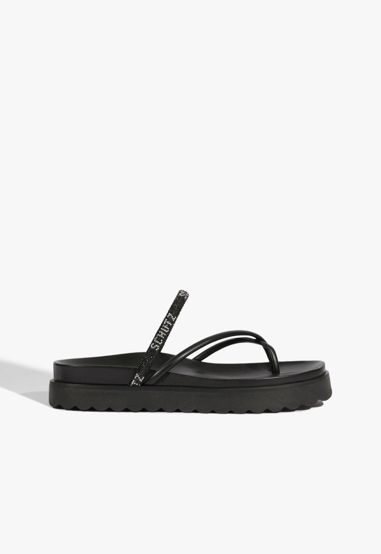 Papete Sparkle Brilho Preta | Schutz