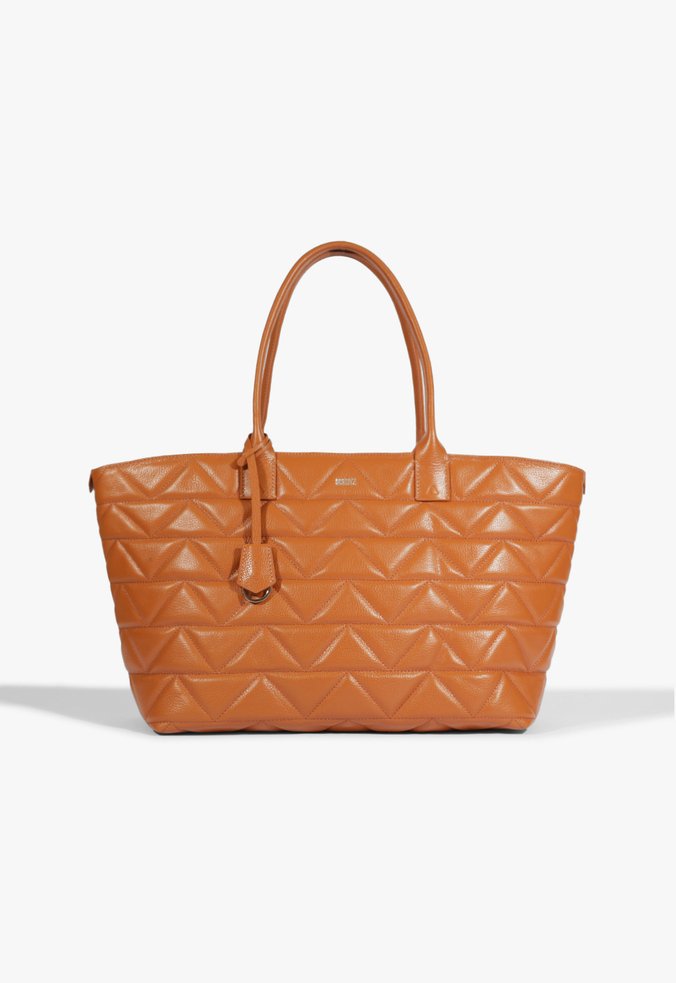 Bolsa Shopping Paris Couro Marrom