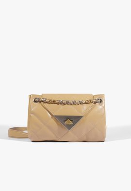 Bolsa Tiracolo Crossbody S95 Média Couro Nude