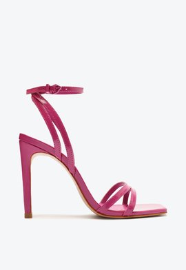 Sandália de Salto Alto Verniz Rosa | Schutz