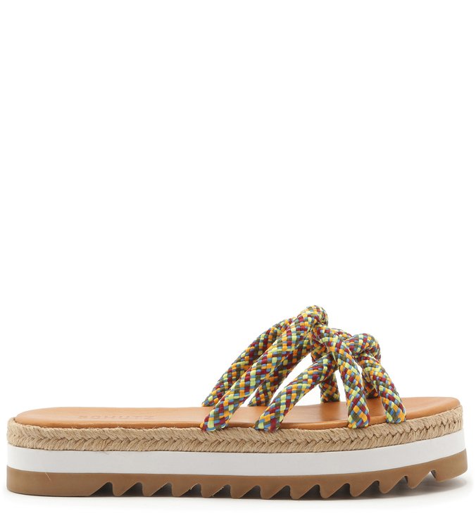 SANDÁLIA FLATFORM SPORTY CORDA MULTICOLOR SANDÁLIA FLATFORM SPORTY CORDA MULTICOLOR