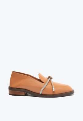 Mocassim Leslie Shine Marrom