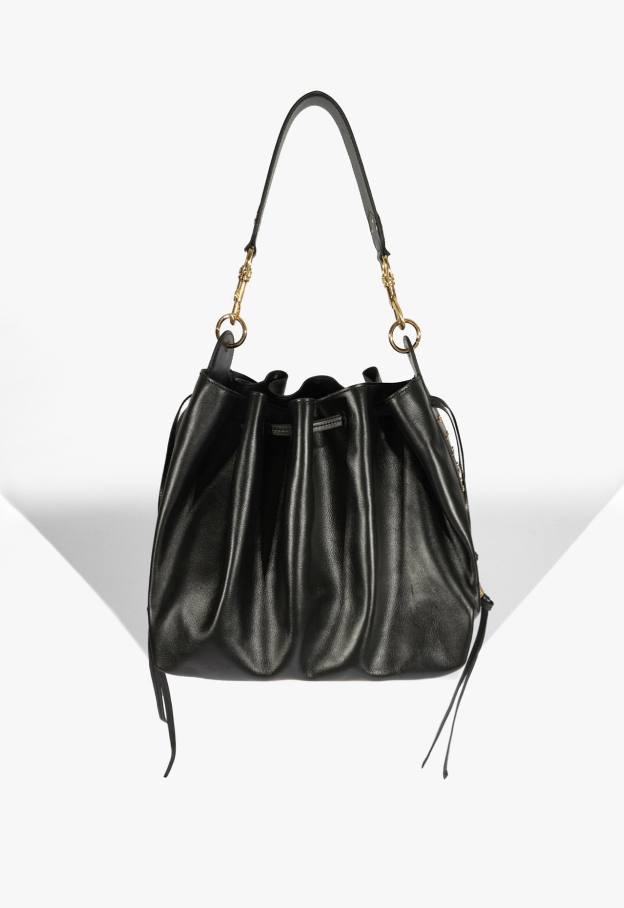 Bolsa Grande Hazel Couro Preta | Schutz