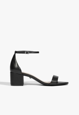 Sandália Block Heel Preta