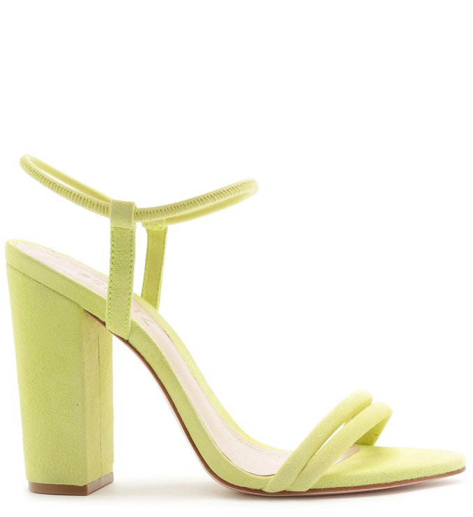 SANDÁLIA SALTO STRINGS NEON LIME SANDÁLIA SALTO STRINGS NEON LIME