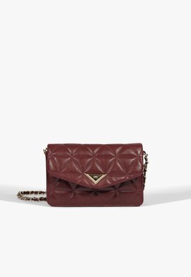 Bolsa Tiracolo Pequena 944 Couro Vinho