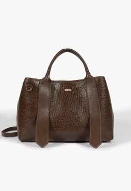 Bolsa Tote Rachel Couro Marrom