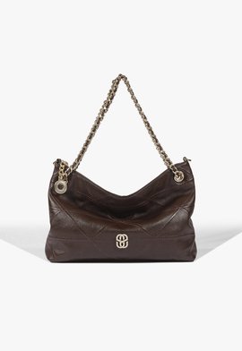 Bolsa Crossbody Charlie Média Couro Marrom