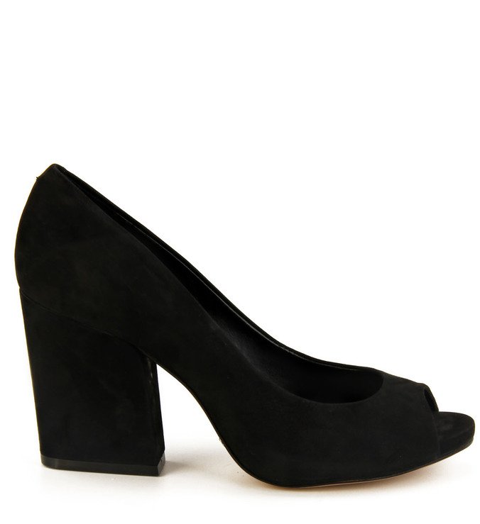 Peep toe salto bloco new arrivals