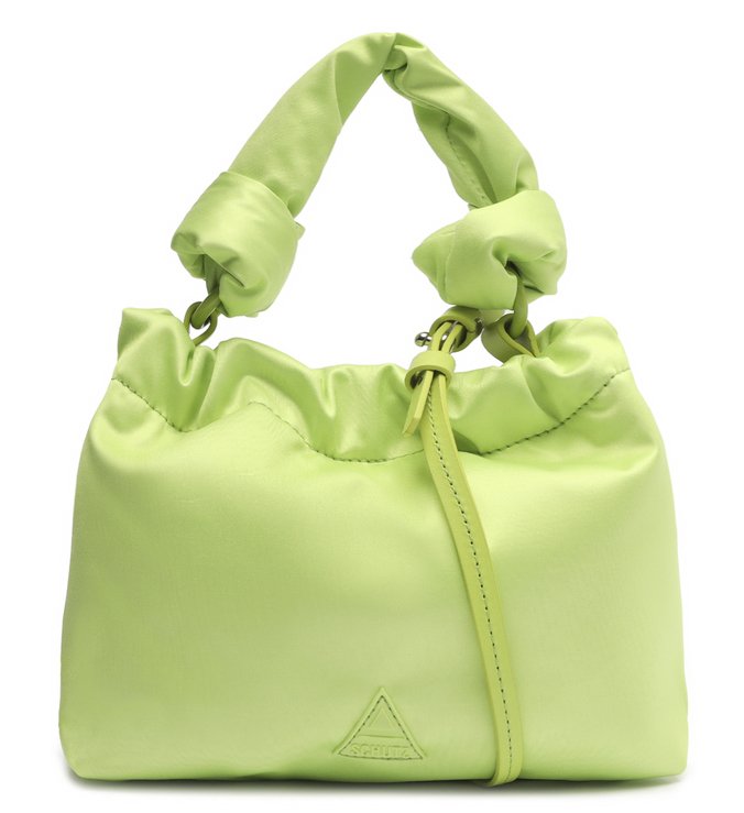 Bolsa Tiracolo Pequena Anne Nylon Verde