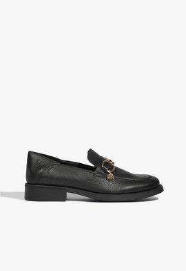 Mocassim Hint Couro Preto