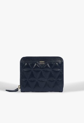 Carteira Pequena 944 Couro Azul