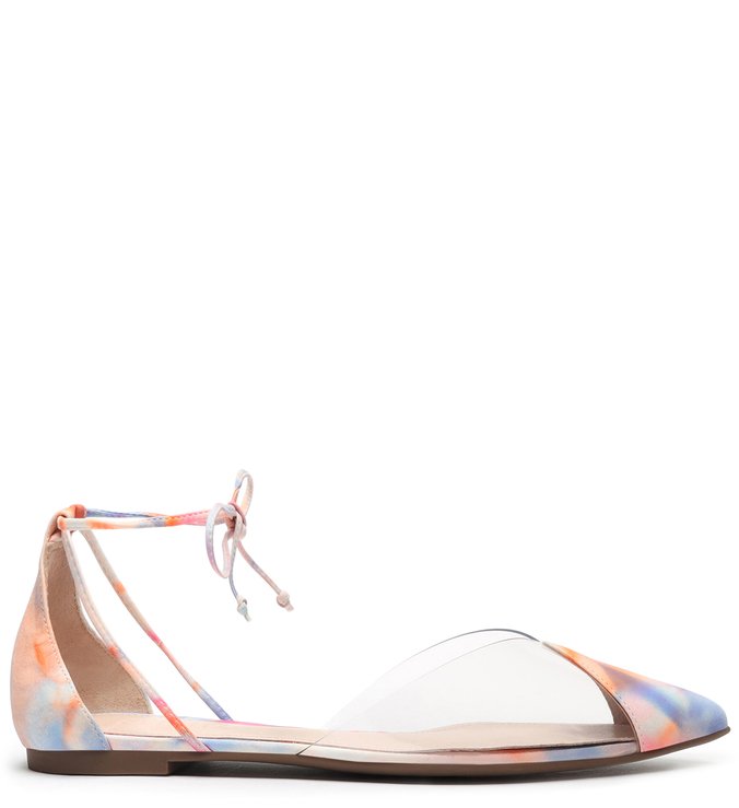 Flat Pointy Vinil Tie-Dye