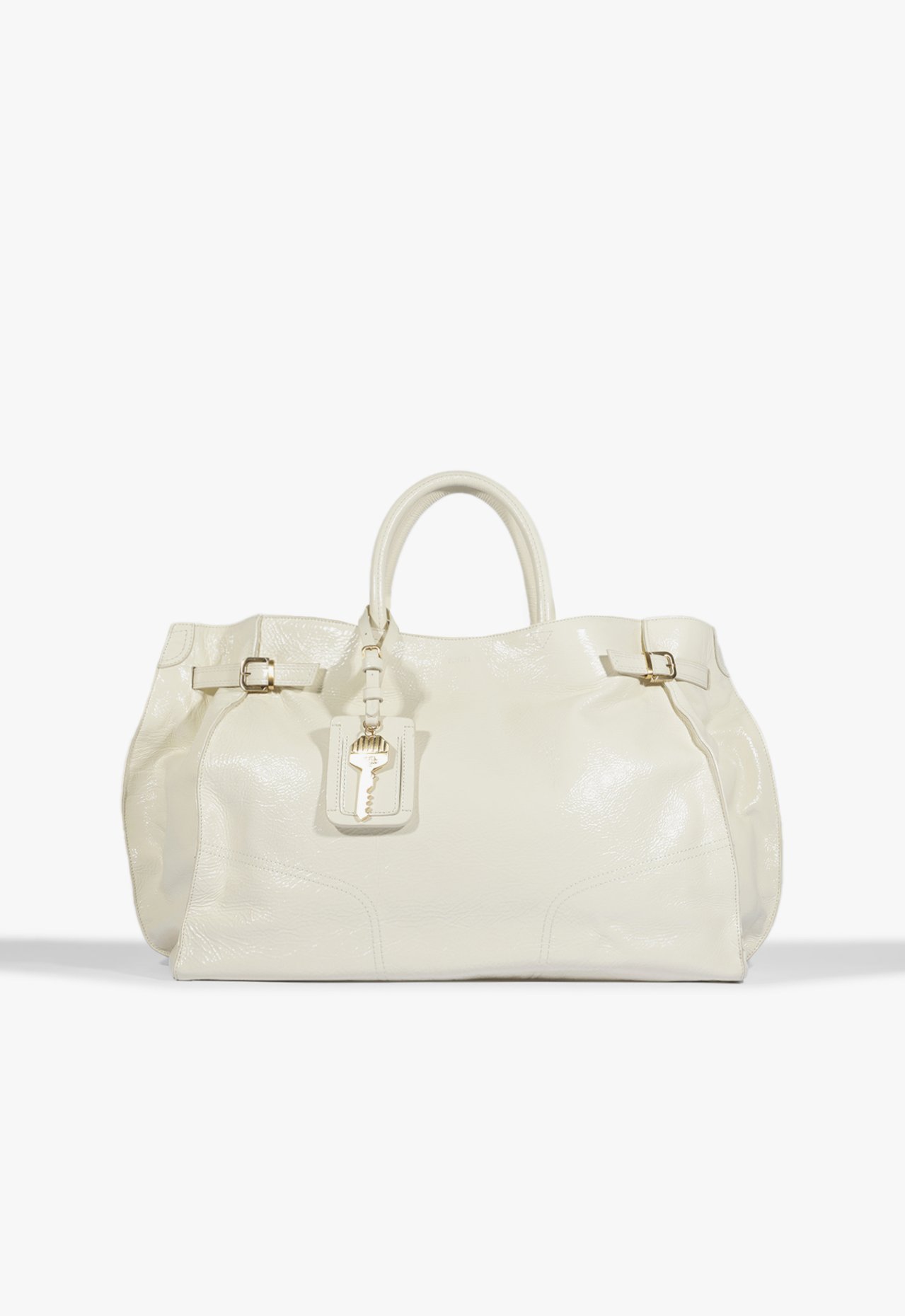 Bolsa Maxi Tote Heaven Couro Branca | Schutz