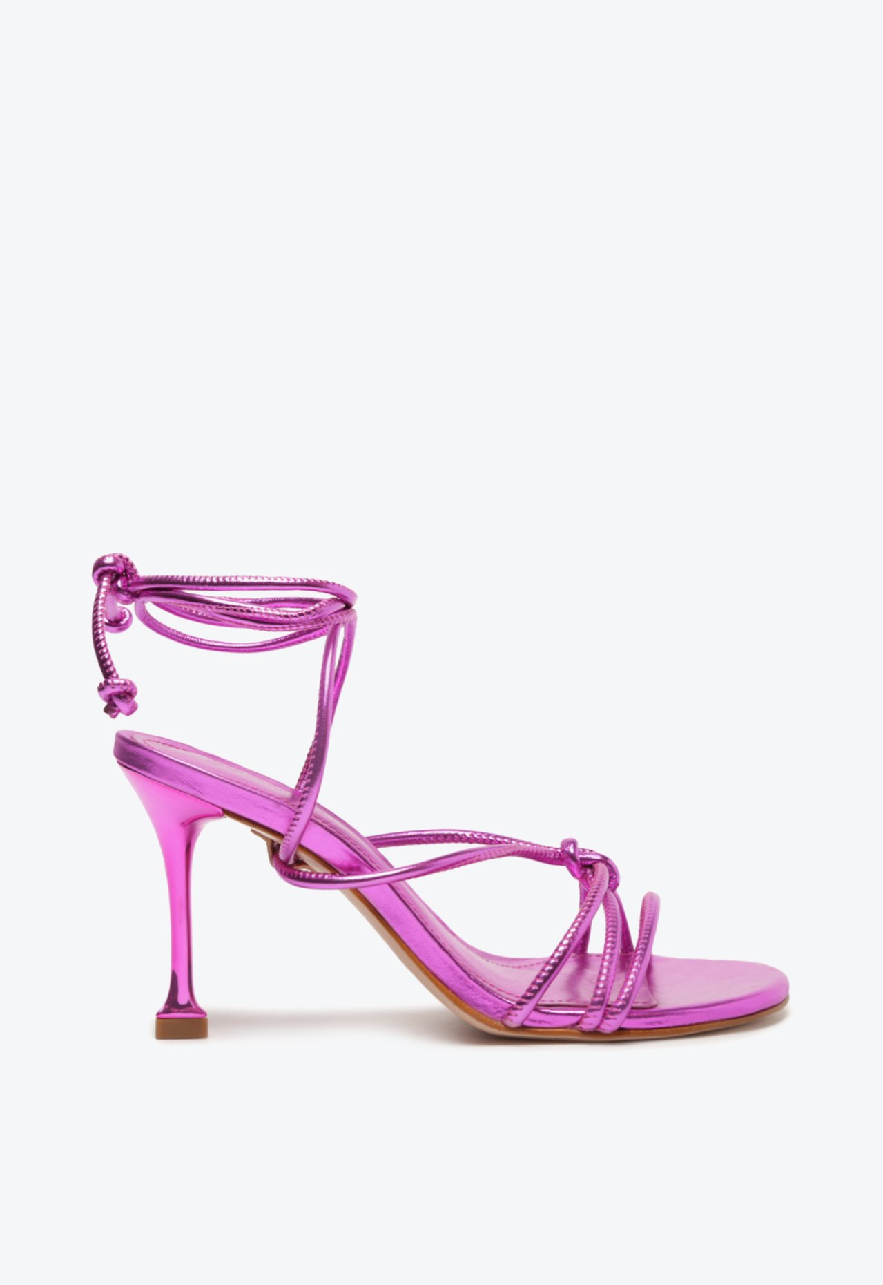 Sandália Salto Pino amarração Luna Rosa | Schutz