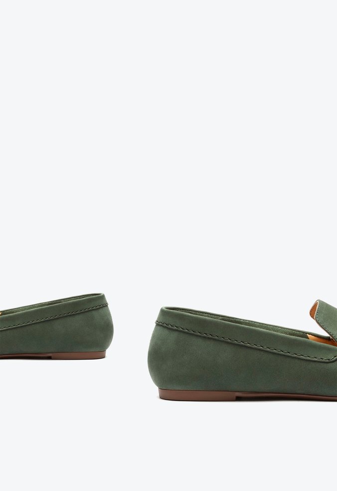 Mocassim Nobuck Verde | Schutz
