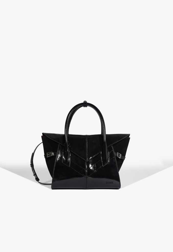 Bolsa Tote Pequena Couro Preto
