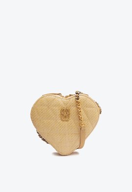 Bolsa Tiracolo Love Bege