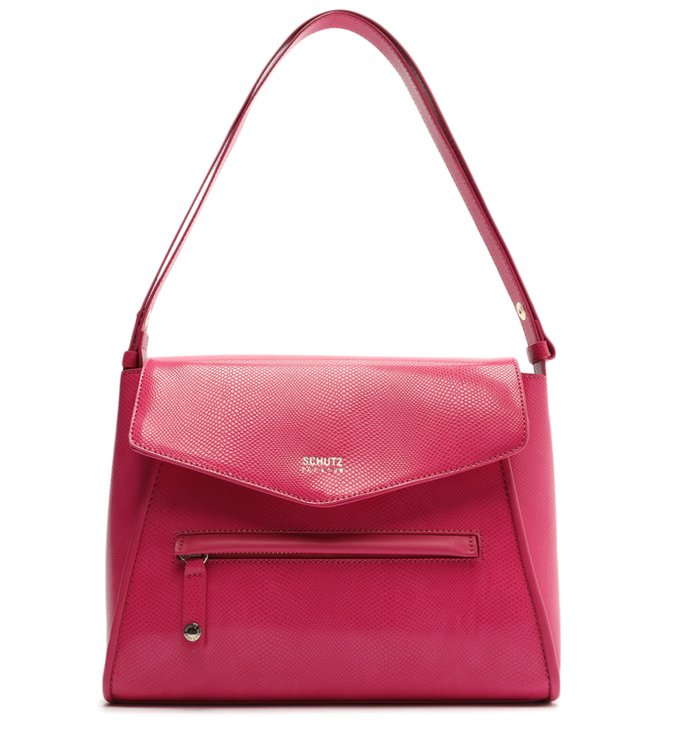 Bolsa Tiracolo Média Leah Rosa