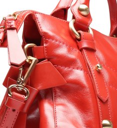 Tote Amber Red