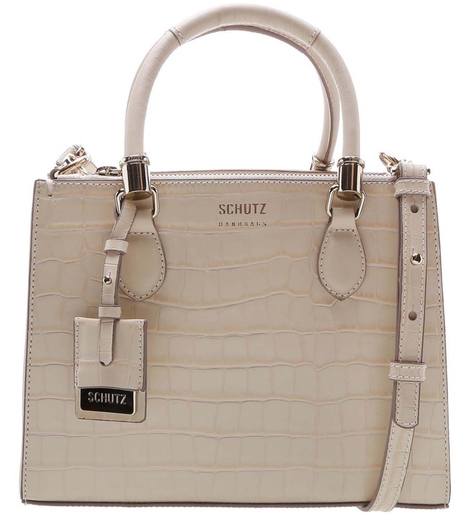 Mini Tote Lorena Croco Egg Shell Mini Tote Lorena Croco Egg Shell