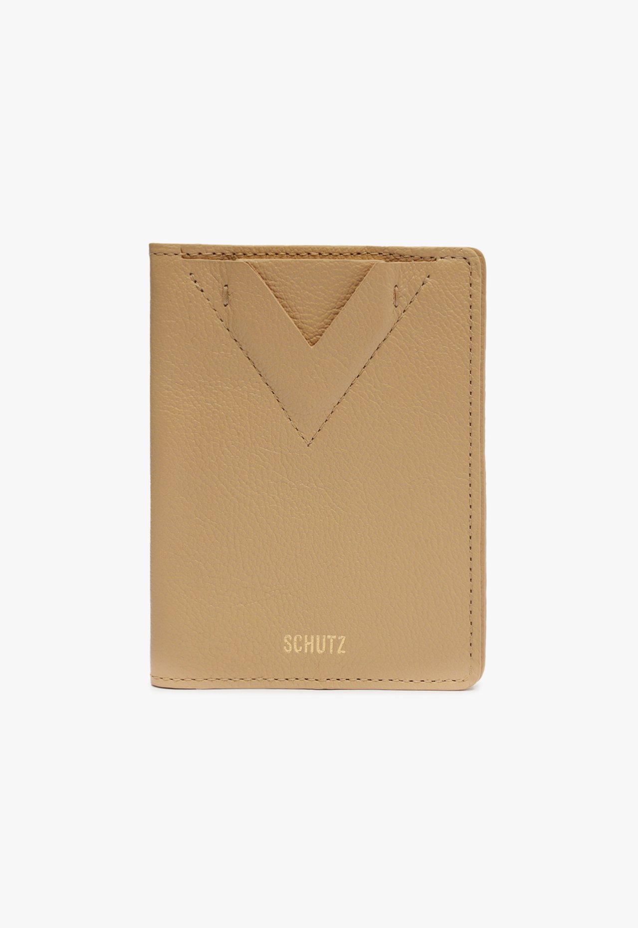 Porta Passaporte Ellie Couro Bege | Schutz