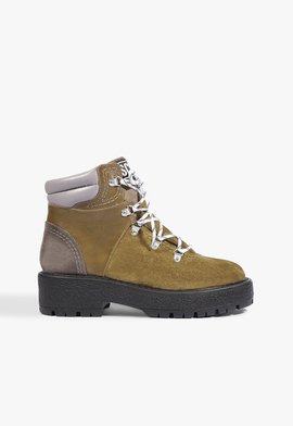 Bota Tratorada Trekking Couro Marrom
