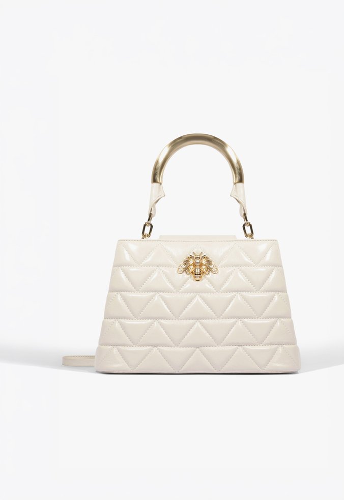 Bolsa Tote New Believe Grande Couro Branca