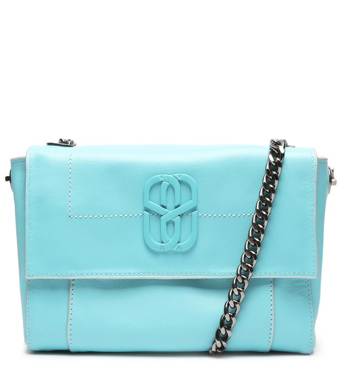 Crossbody Double Face Metallic Prata Crossbody Double Face Metallic Prata