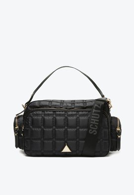 Bolsa Tiracolo Poise Grande Nylon Preta