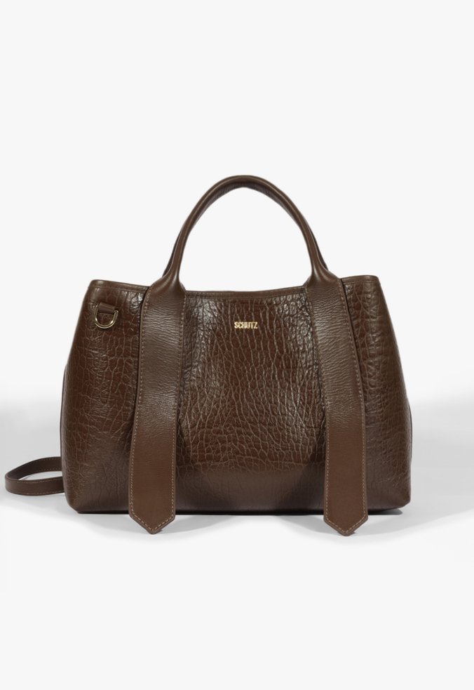 Bolsa Tote Rachel Couro Marrom