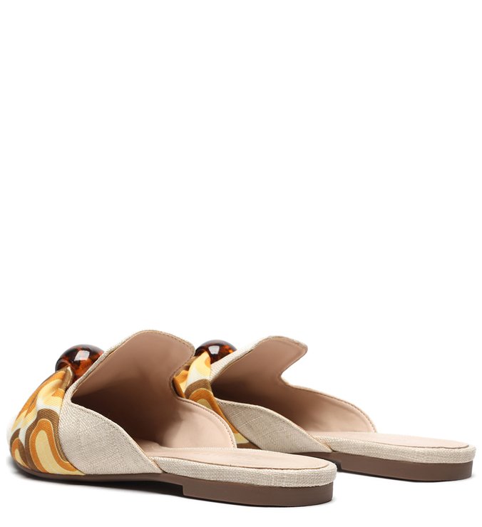 Flat Mule Fresh 60’s Natural Flat Mule Fresh 60’s Natural
