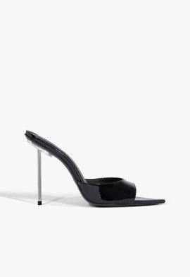 Mule Michella Couro Preto