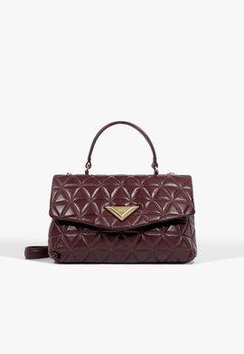 Bolsa Satchel 944 Media Couro Vinho