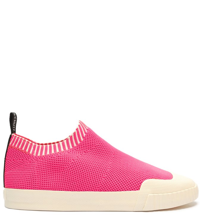 Tênis Smash Knit Rosa