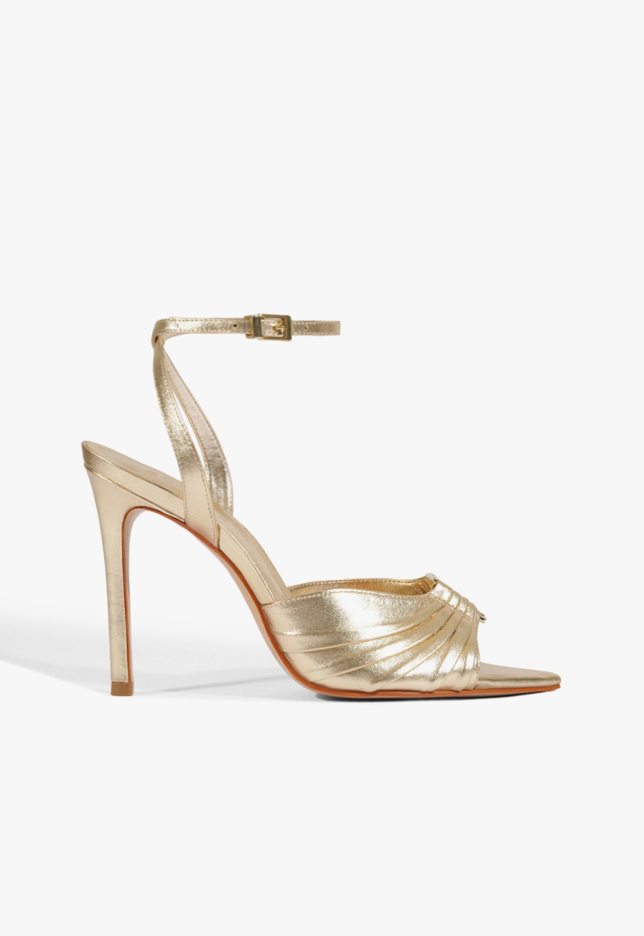 Sandália Kate Couro Dourada | Schutz