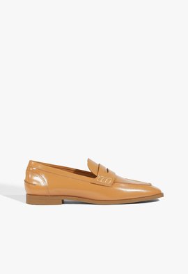 Loafer Fresh Boho Couro Marrom