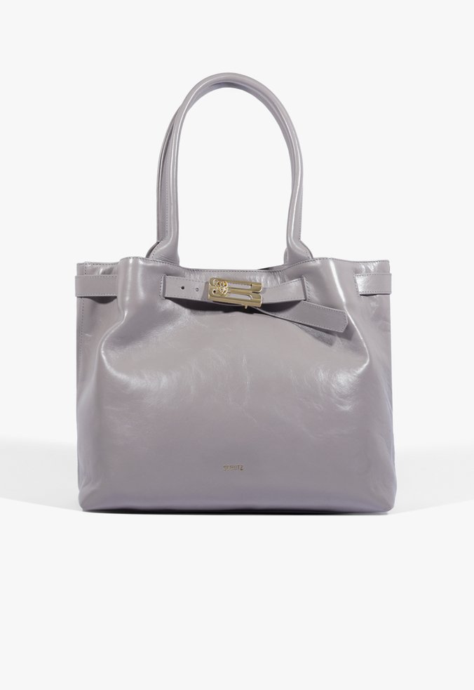 Bolsa Tote Heather Grande Couro Azul